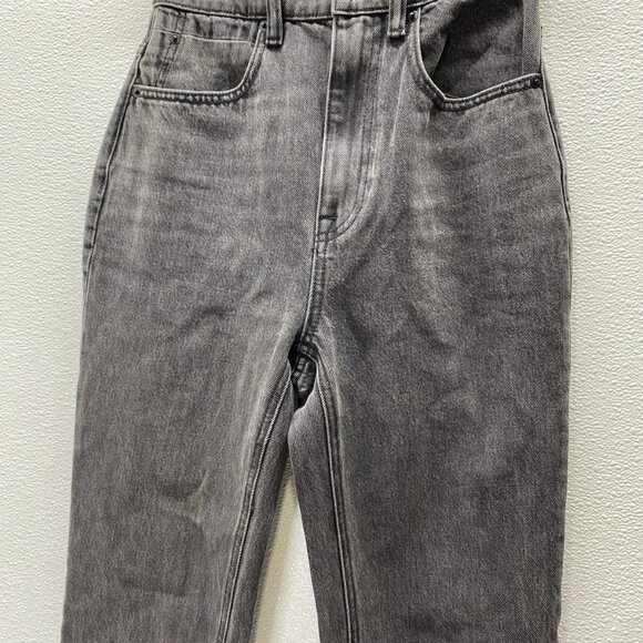NEW ALEXANDER WANG Women’s Slim Leg Jeans – Faded Black Size 25 x 32 - Picture 7 of 9